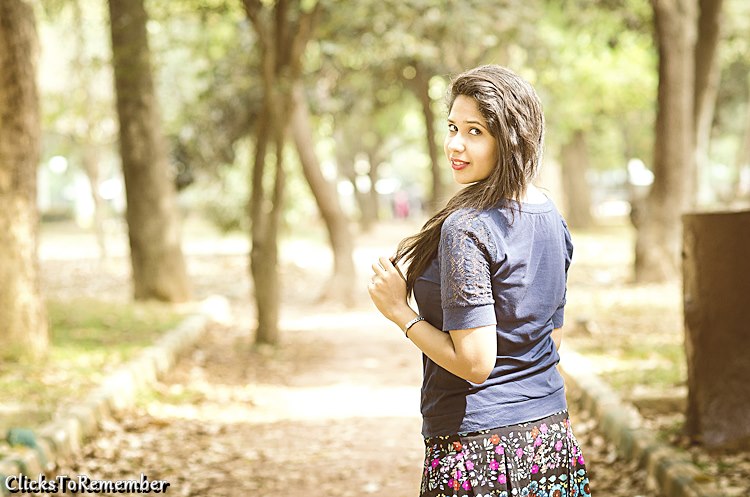Photo of a beautiful Indian Model Outdoor Model Photography in Bangalore
