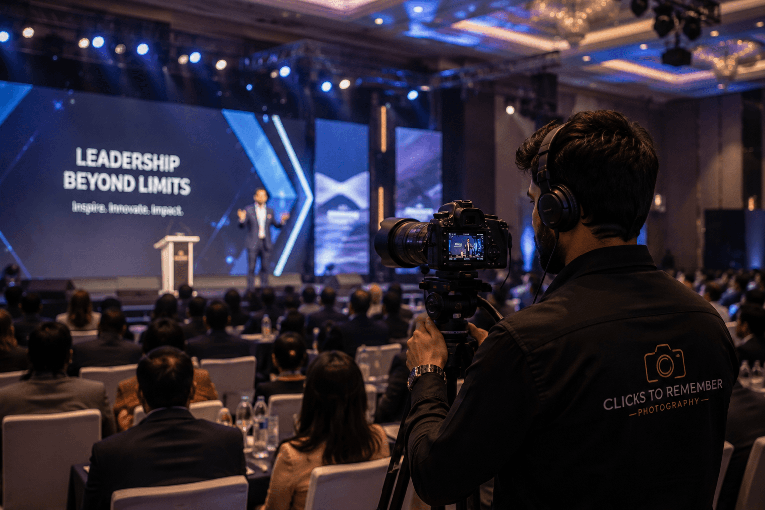 Behind the Lens: Managing Corporate Leadership Events at Scale
