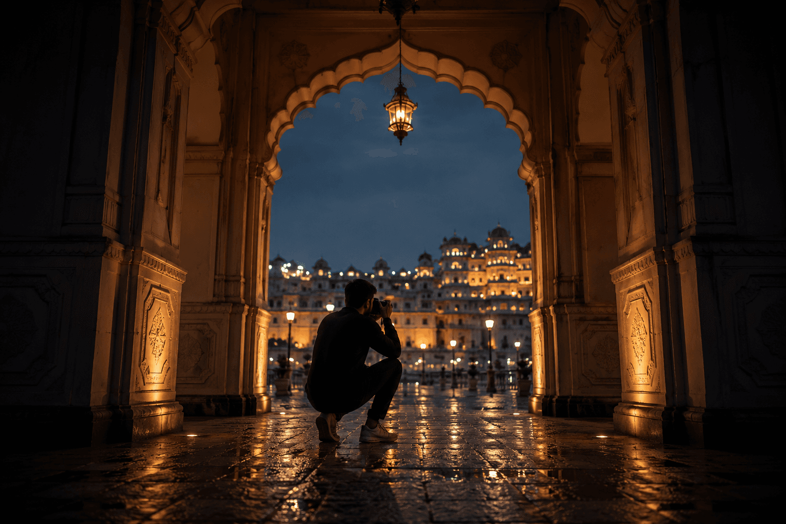 Architectural Framing & Low-Light Urban Photography Guide