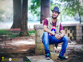 portfolio photography in india Outdoor portrait photography of a man