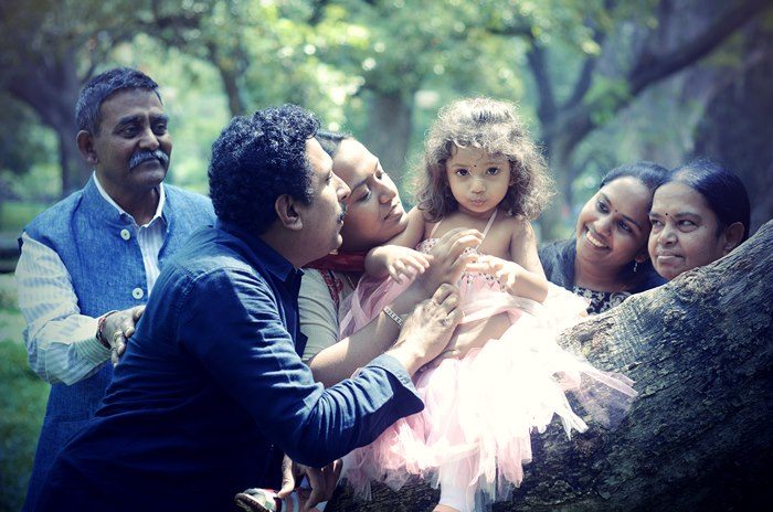 Family photoshoot in Bangalore