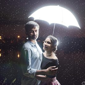 Pre-wedding photography of a couple in Bangalore