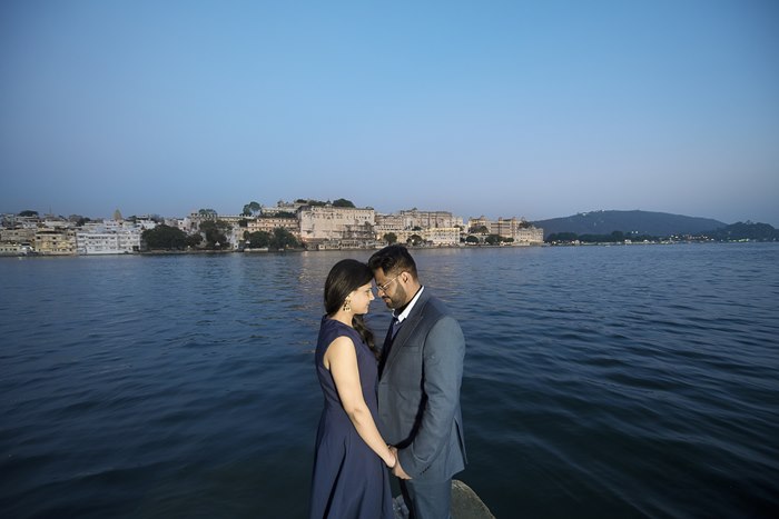 Prewedding photoshoot of a lovely doctor couple, Lipika & Jitesh, from RNT medical college in Udaipur