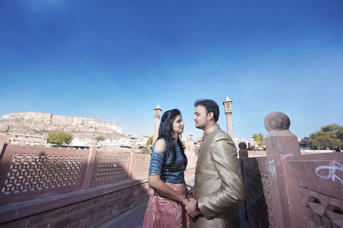 Beautiful Prewedding Photography of couple in Udaipur and Jodhpur Pre wedding shoot of a lovely couple, Khushboo & Hardik, in Udaipur & Jodhpur.